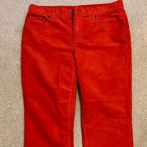 Ralph Lauren Jeans Company orange jean SIZE 6 / new with tags